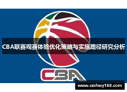 CBA联赛观赛体验优化策略与实施路径研究分析